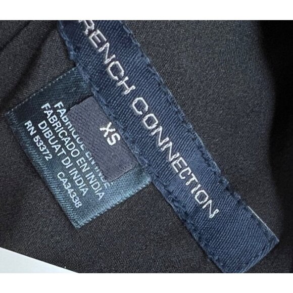 French Connection Abstract Halter Mini Shift Dress Multicolor Size XS - Picture 4 of 10